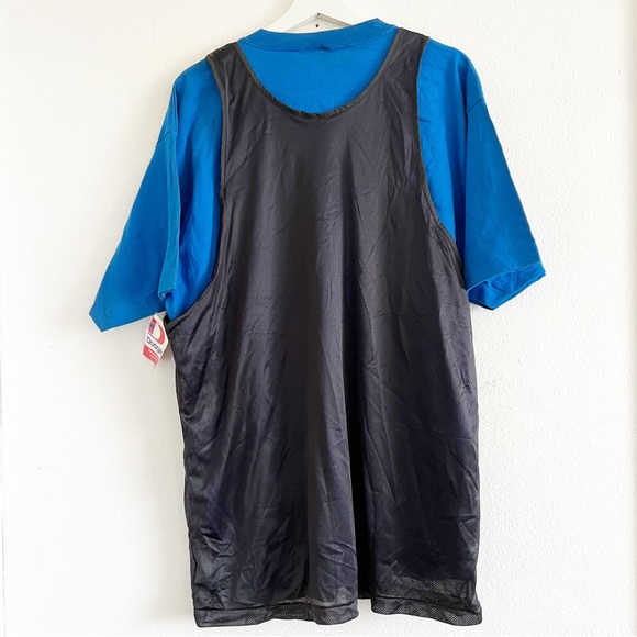 NWT 5 Vintage T Shirt Jersey Penny Dodger Sportswear Blue Black Adult XL *Read - Picture 3 of 11